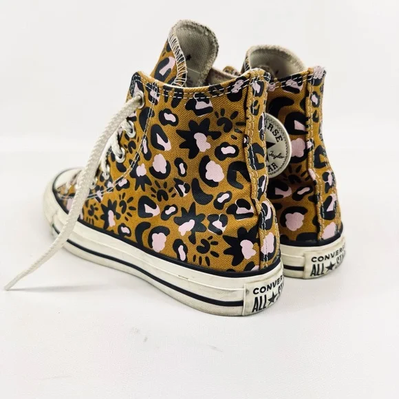 Converse Chuck Taylor All-Star Mystic World high-top animal print tan pink sz 7 - Picture 8 of 17
